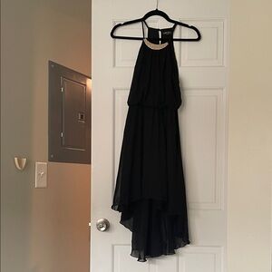 Lily Rose Halter Neck High Low Dress